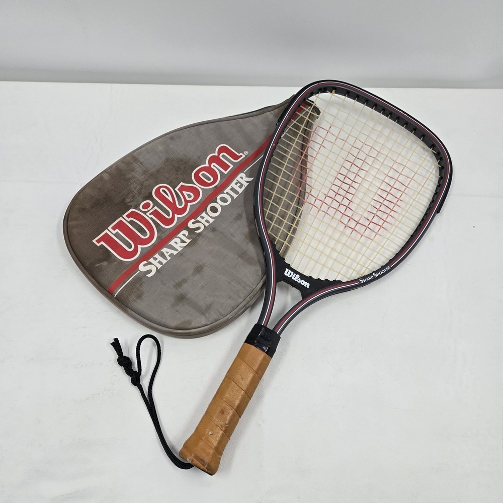 Wilson Sharp Shooter Racquet for Racquet Ball With Cover Vintage